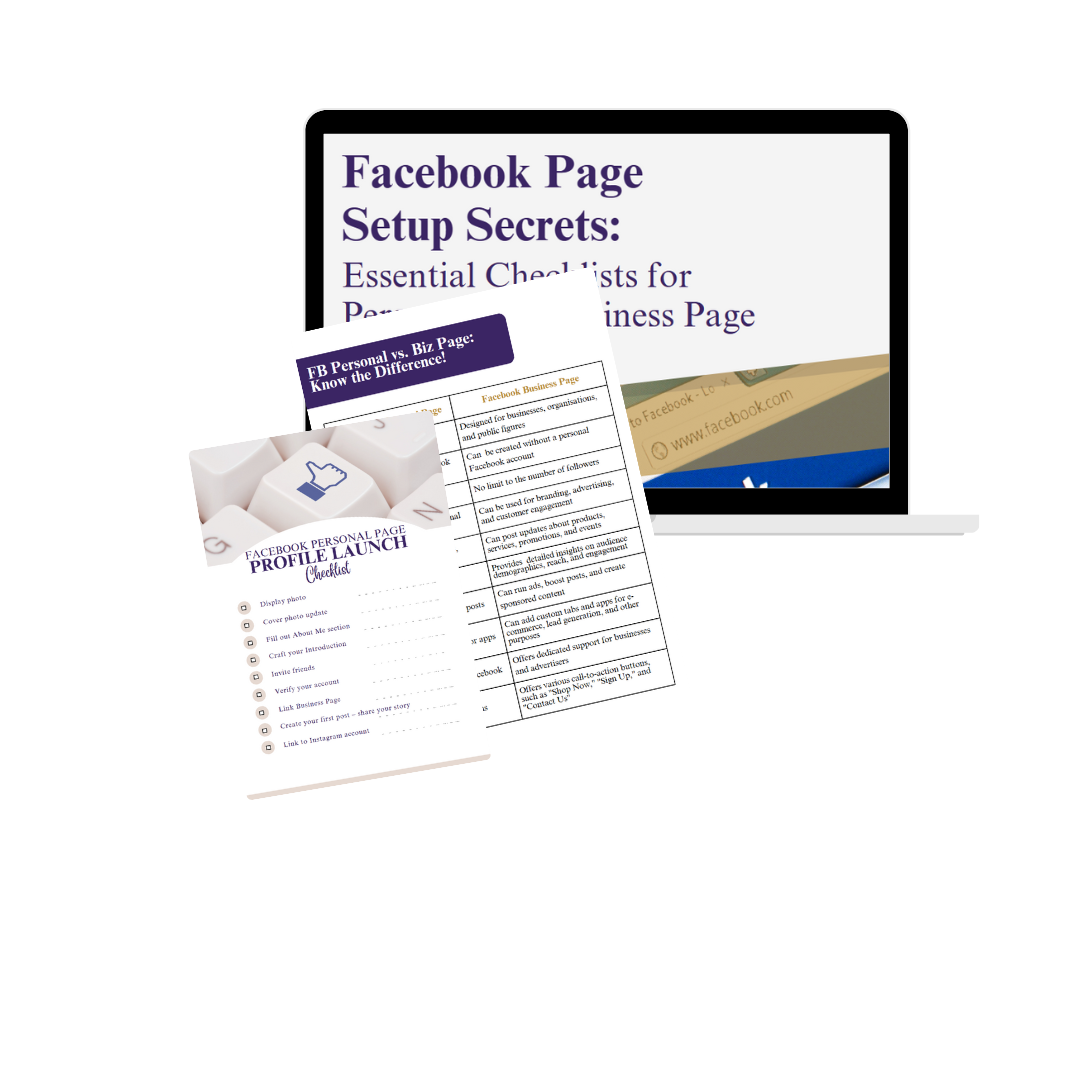 Facebook Page Secrets Checklist Graphic
